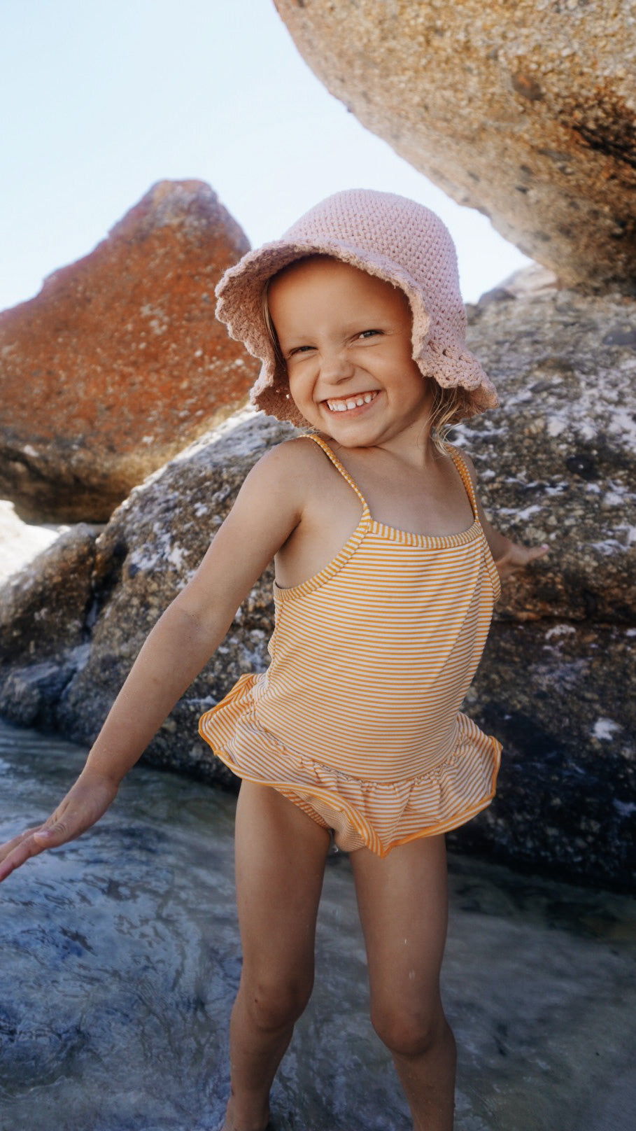 Children Hats - Rust