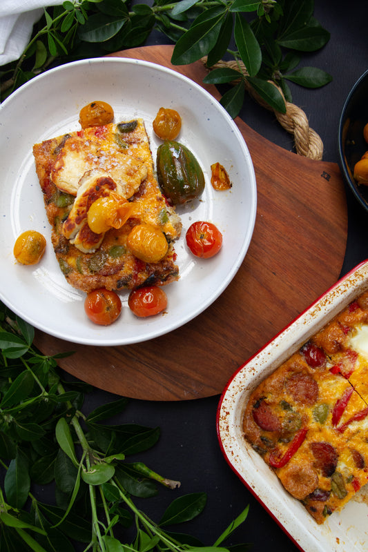 Chorizo-Baked Eggs