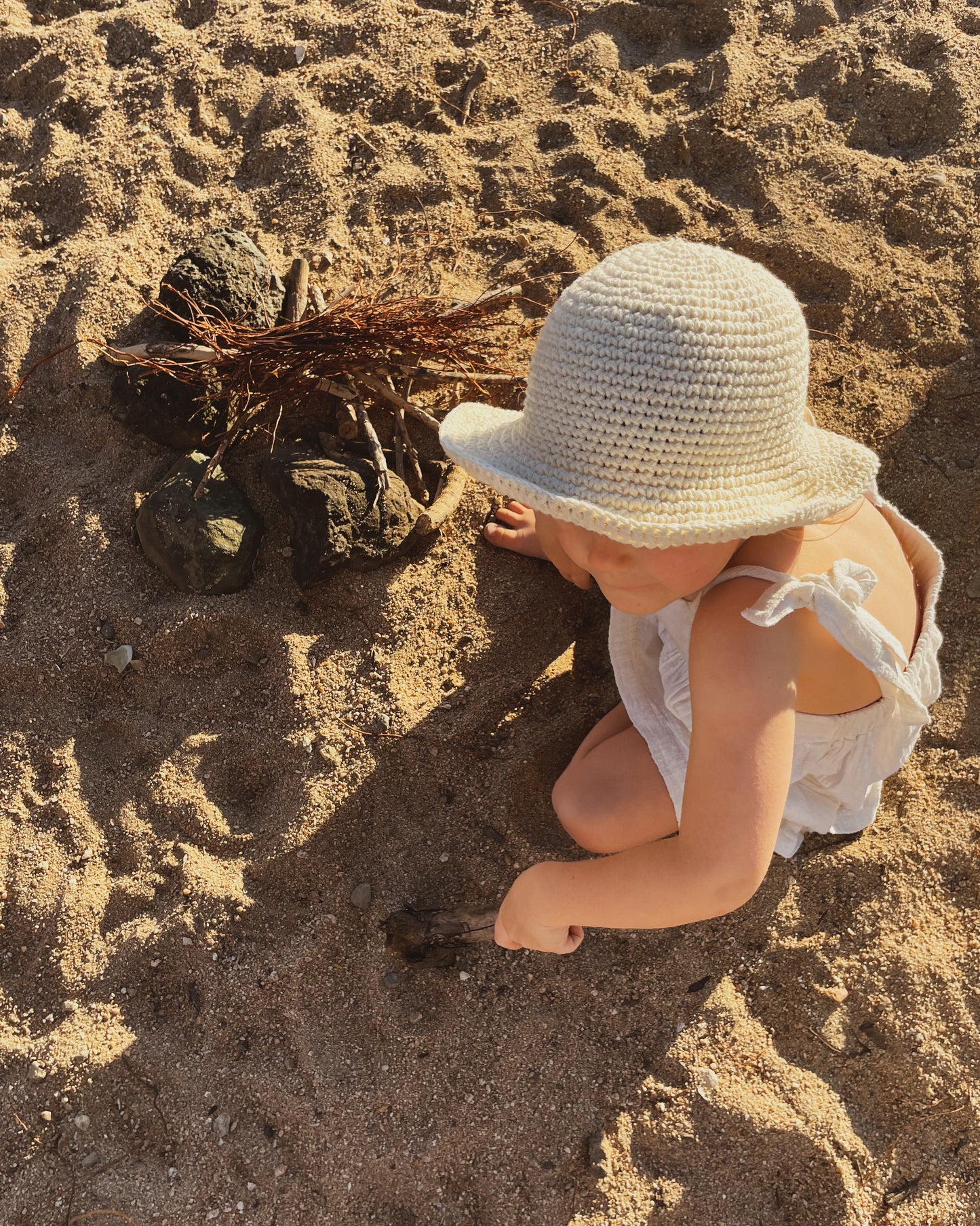 Children Hats - Crema