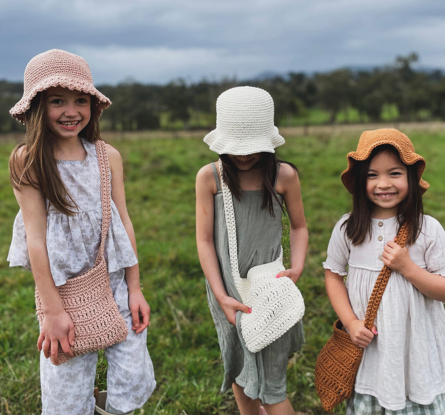 Children Hats - Crema