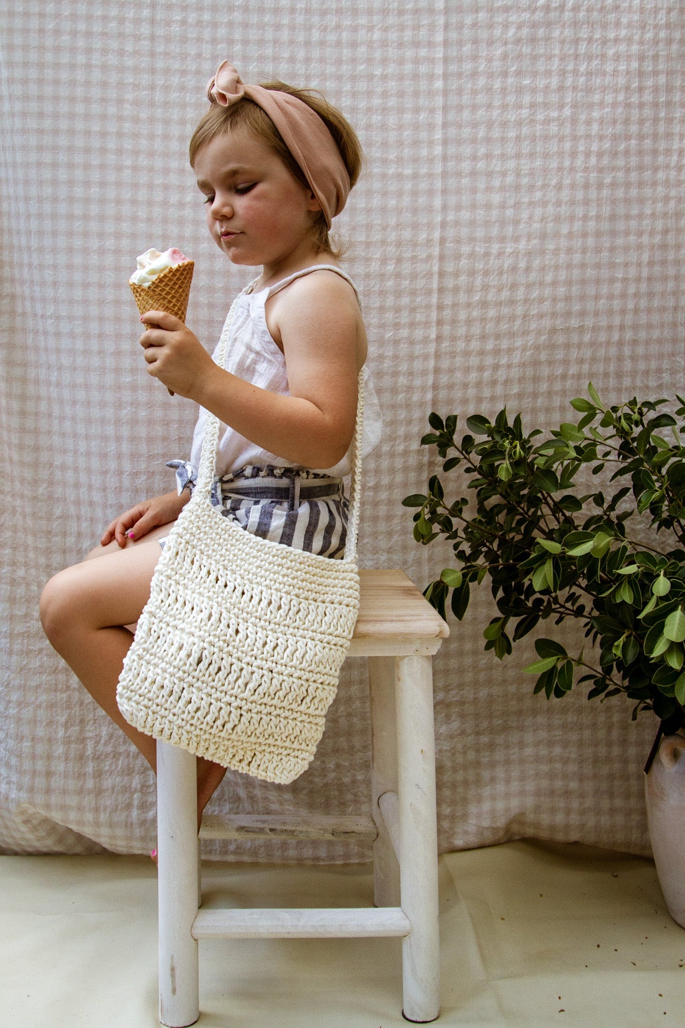 Alison Tote Mini - Crema